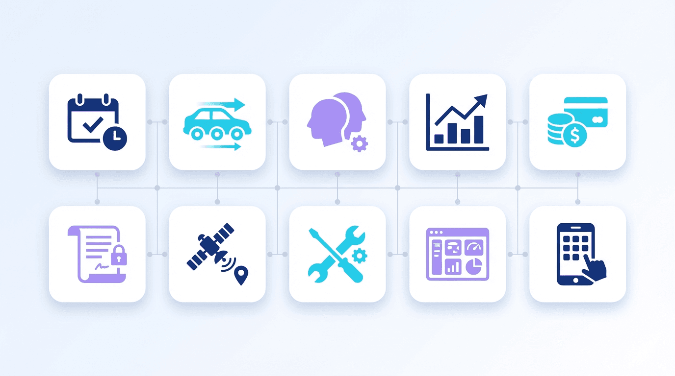 Top 10 Features Every Car Rental Software Must Have