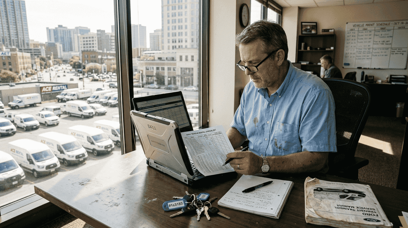 Vehicle rental checklist for small and medium fleets in 2026