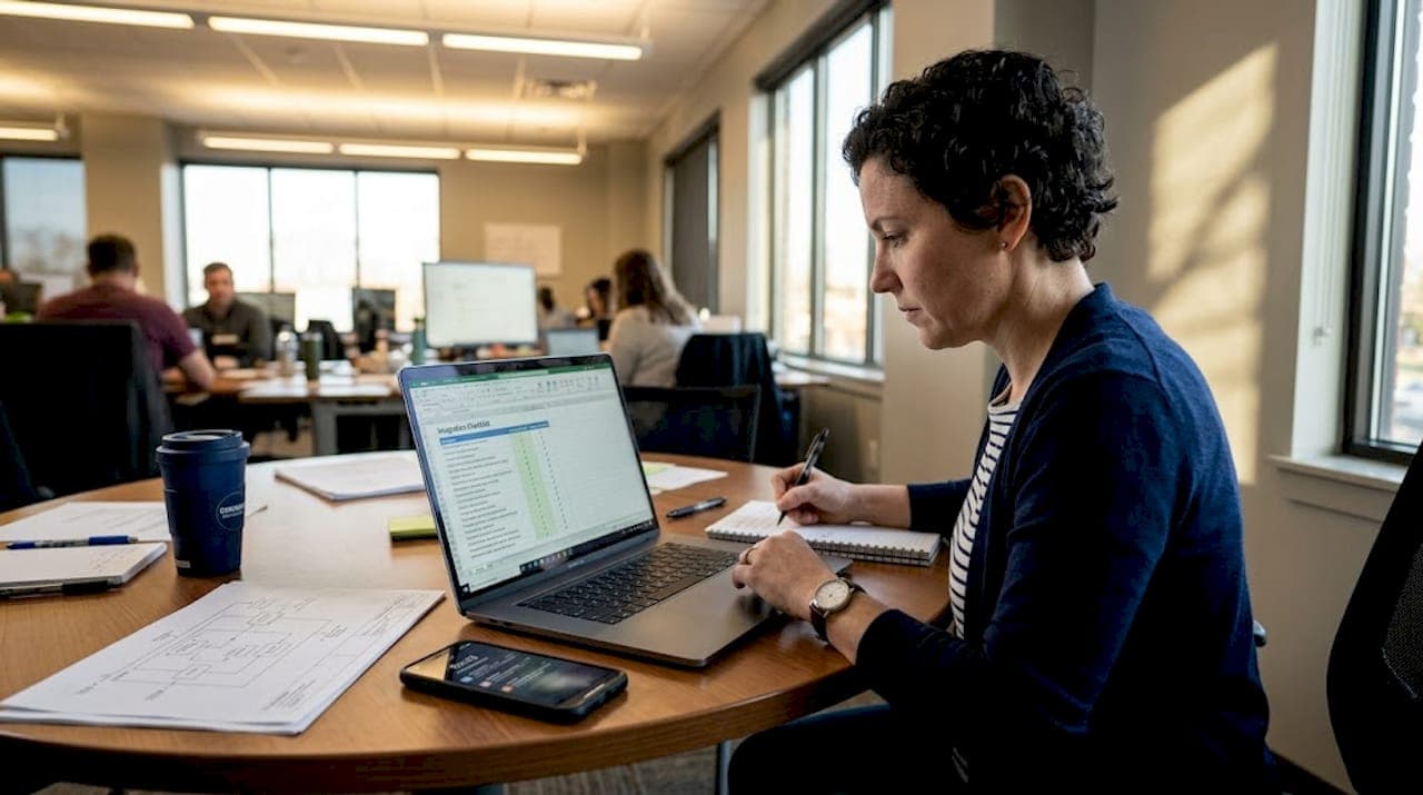 Staff checking rental software integration guide