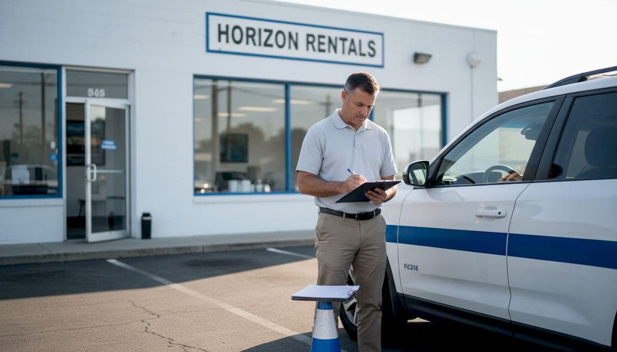 Rental vehicle inspection guide: reduce risk and protect your fleet