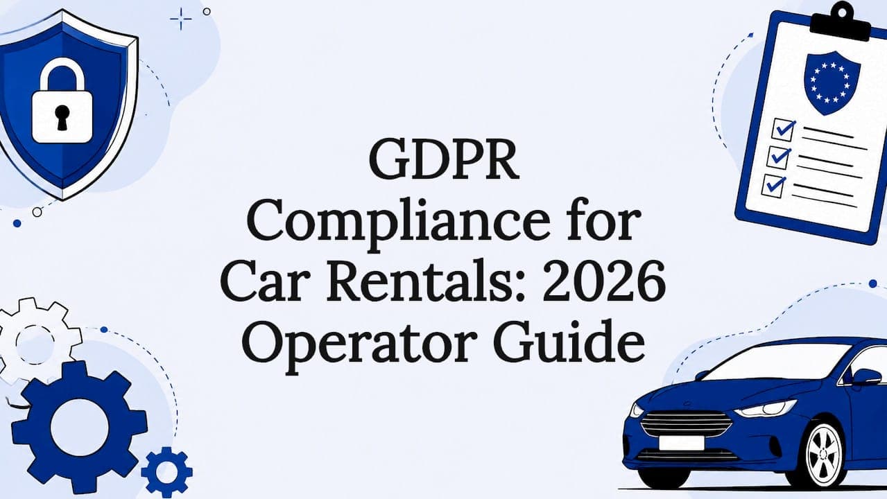GDPR Compliance for Car Rentals: 2026 Operator Guide