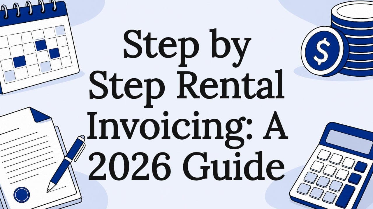 Step by Step Rental Invoicing: A 2026 Guide