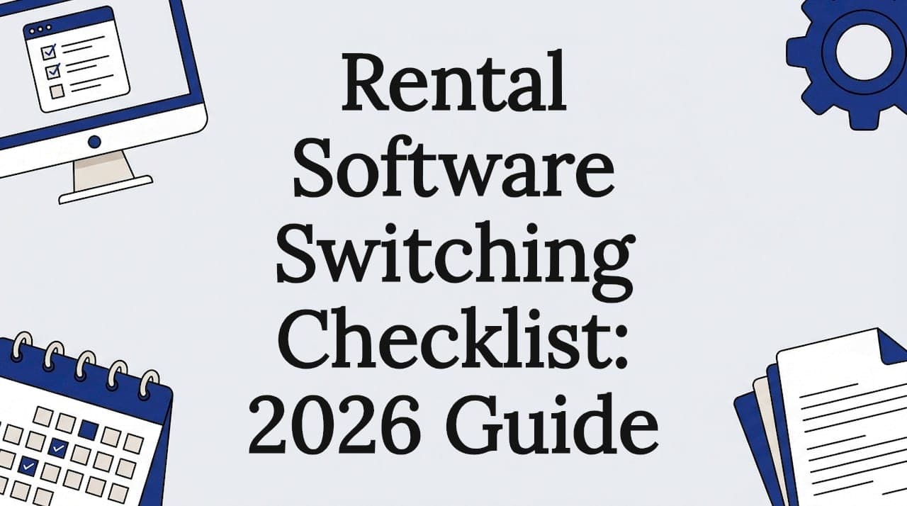 Rental Software Switching Checklist: 2026 Guide