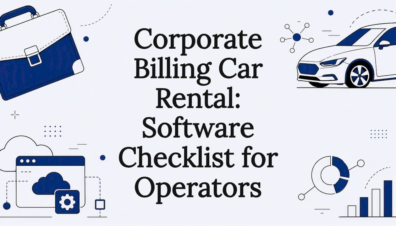 Corporate Billing Car Rental: Software Checklist for Operators