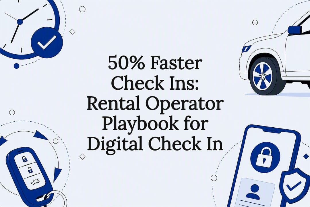 50% Faster Check Ins: Rental Operator Playbook for Digital Check In