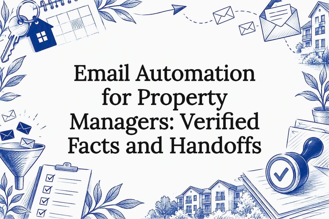 Email Automation for Property Managers: Verified Facts and Handoffs