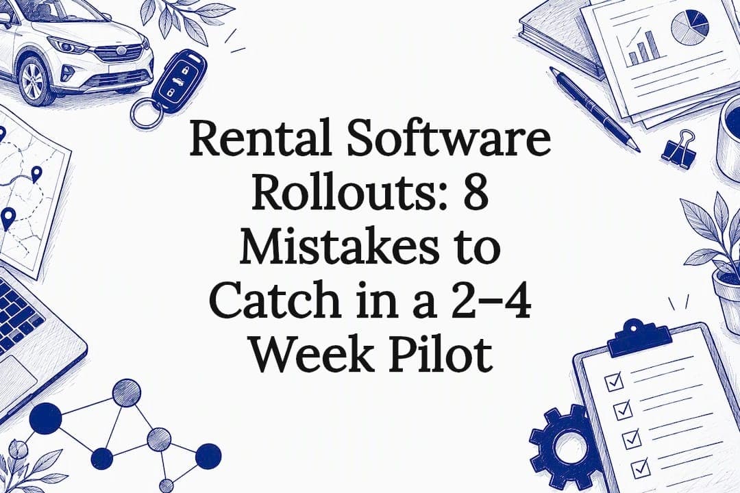 Rental Software Rollouts: 8 Mistakes to Catch in a 2–4 Week Pilot